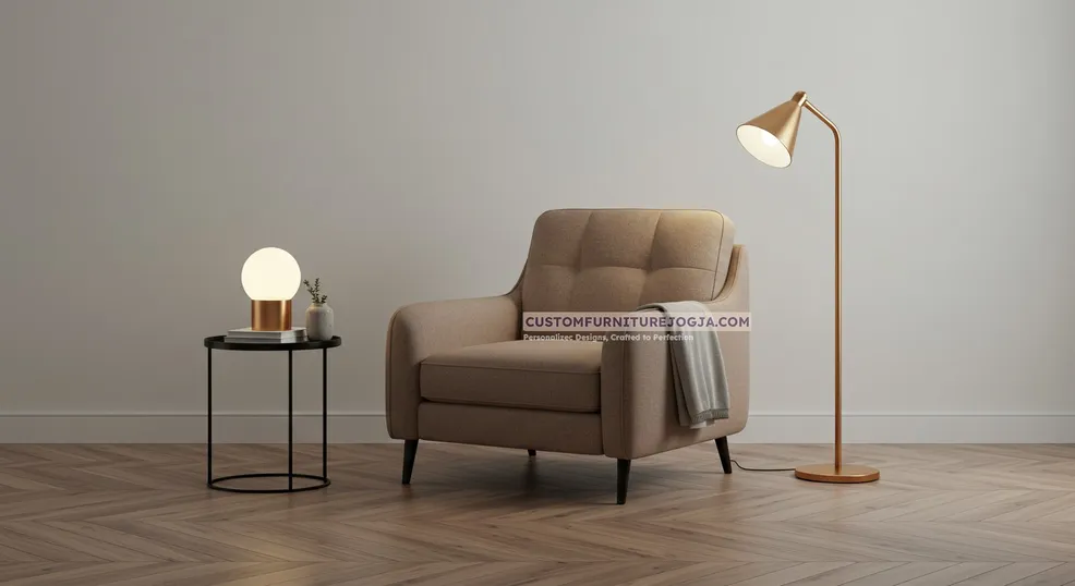 Jasa Pembuatan Single Sofa Jogja